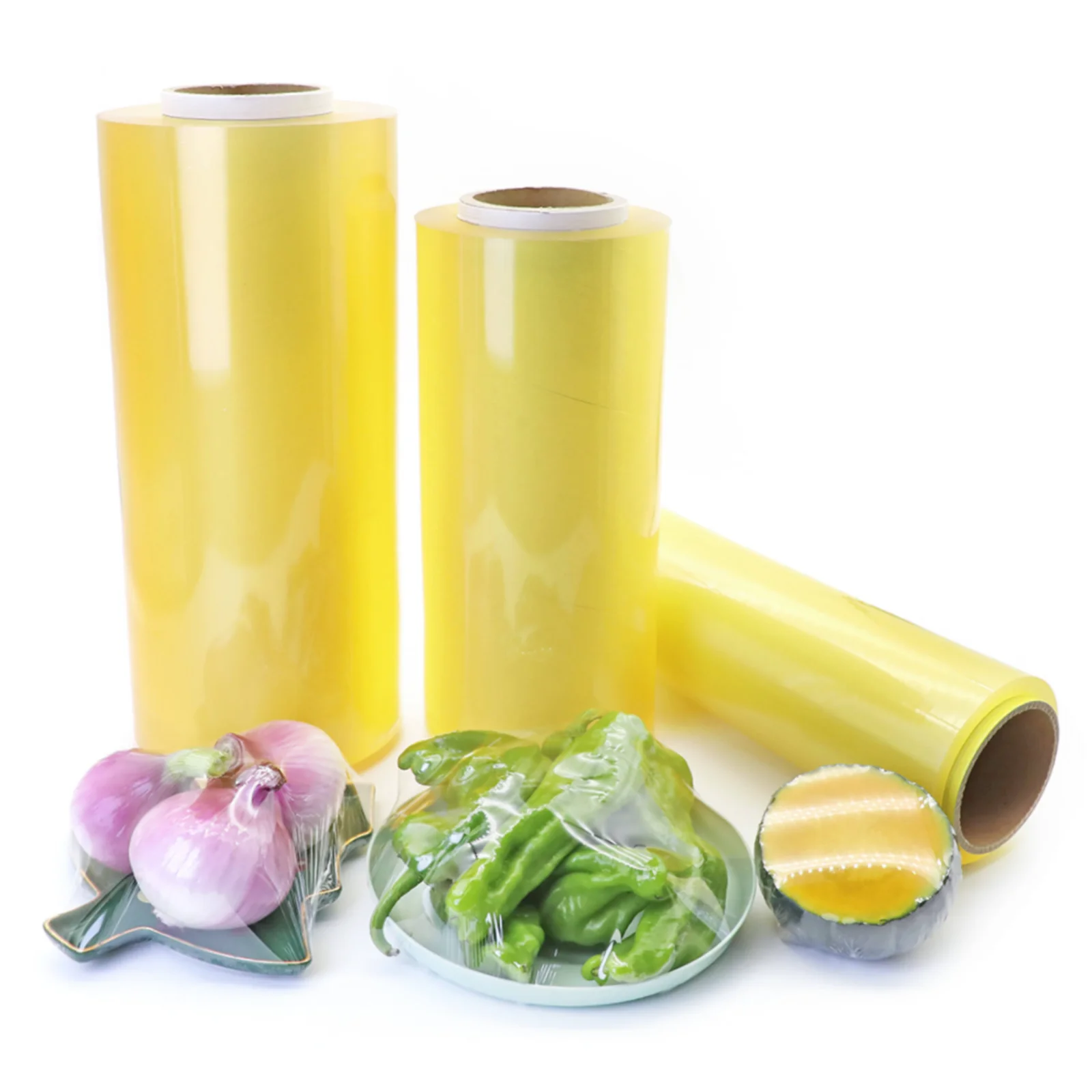 Food wrap PVC films