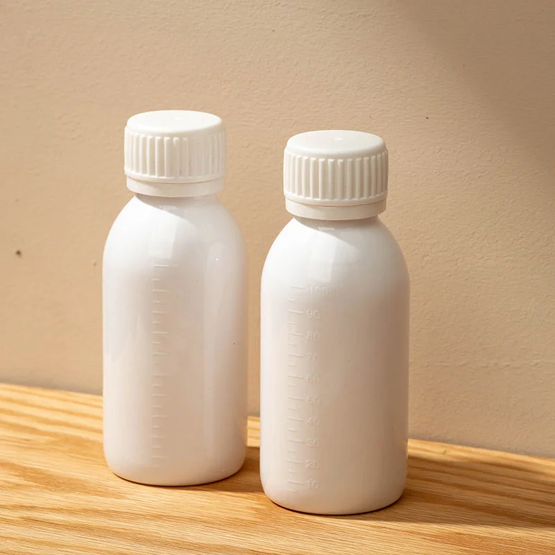 Pharma syrup bottles
