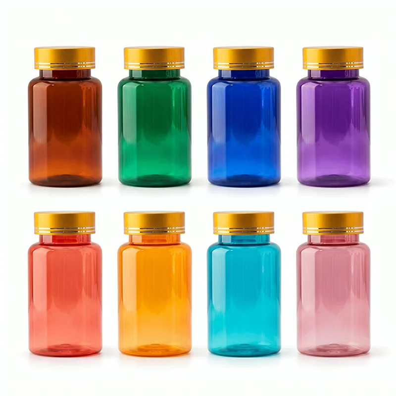 Colored PET bottles